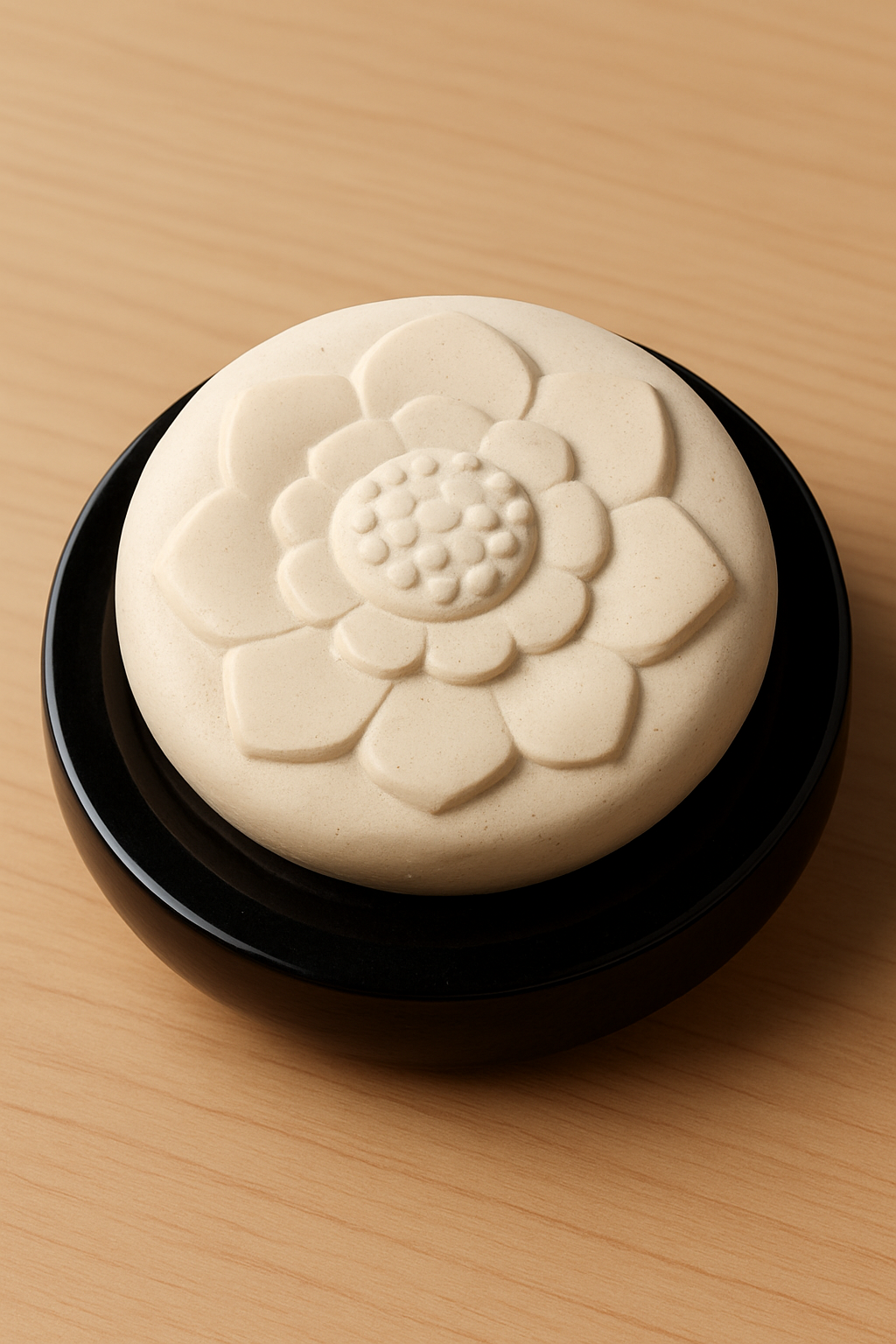 Geschenkset Aromatherapie – Keramik-Stein + 3 Öle (Lavendel, Sandelholz, Minze)