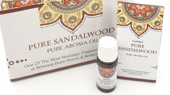 Goloka Sandelholz Aroma-Öl – Pure Sandalwood 10ml