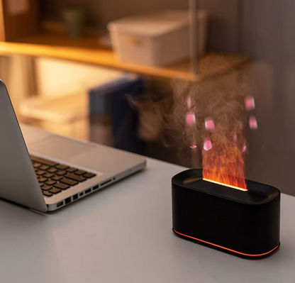 Premium Flame Diffusor - Hypnotisierender Nebel-Effekt