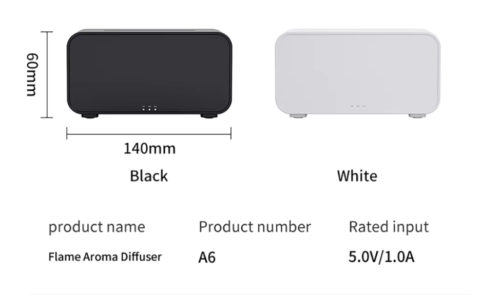 Premium Mini Flame Diffusor mit Timer & Auto-Abschaltung